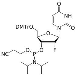 STA PHARMACEUTICAL US LLC&nbsp;2'-F U amidite | 2 g | CAS 146954-75-8 | MDL MFCD11113919