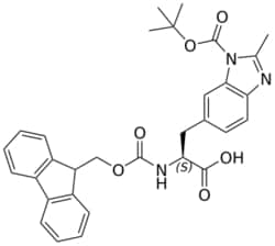 STA PHARMACEUTICAL US LLC&nbsp;(S)-2-((((9H-fluoren-9-yl)methoxy)carbonyl)amino)-3-(1-(tert-butoxycarbonyl)-2-methyl-1H-benzo[d]imidazol-6-yl)propanoic acid | 100 g | InChIKey YSCWLYQIEZVWKC-SANMLTNESA-N | MW 541.604