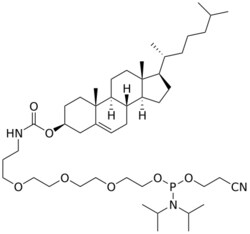 STA PHARMACEUTICAL US LLC&nbsp;3-(Cholesterol)amino-Propyl-PEG3-amidite | 1 g | CAS 1325147-19-0 | MDL MFCD30475612