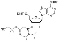 STA PHARMACEUTICAL US LLC&nbsp;2'-F A(Bz) PACE amidite | 1 g | InChIKey GWIRLBYAOJFUGB-UEFAFHCXSA-N | MW 946.030165161