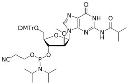STA PHARMACEUTICAL US LLC&nbsp;ANA 2'-OMe G(iBu) amidite | 5 g | InChIKey IRRDHRZUOZNWDJ-HHNCBLOXSA-N | MW 869.956761998