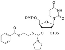 STA PHARMACEUTICAL US LLC&nbsp;2'-OTBS U ThioPhosphamidite | 25 g | CAS 1374755-68-6 | InChIKey CSXWIDBTNRBSQY-CRHOWCKESA-N