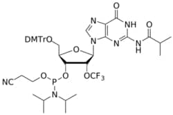 STA PHARMACEUTICAL US LLC&nbsp;2'-OTFM G(iBu) amidite | 1 g | InChIKey YINYCQLAYPBOSI-SDLFASLNSA-N | MW 923.927971487
