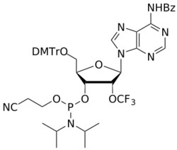STA PHARMACEUTICAL US LLC&nbsp;2'-OTFM A(Bz) amidite | 1 g | CAS 220322-52-1 | InChIKey LFGLQKDVVQKUSX-OPRMLWSSSA-N
