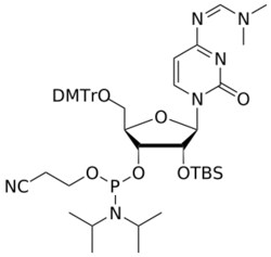 STA PHARMACEUTICAL US LLC&nbsp;2'-OTBS C(dmf) amidite | 25 g | InChIKey VQDPOPWMOJWIQP-MXYNJCSQSA-N | MW 915.156761998
