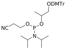 STA PHARMACEUTICAL US LLC&nbsp;1-DMTr-2-propanediyl amidite | 5 g | InChIKey XCLJWHBPKOARSH-UHFFFAOYSA-N | MW 578.689761998