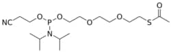 STA PHARMACEUTICAL US LLC&nbsp;Thio(Ac)-PEG3 amidite | 1 g | CAS 153870-21-4 | InChIKey FMIVUFGXNQLSTH-UHFFFAOYSA-N