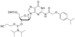 STA PHARMACEUTICAL US LLC&nbsp;ANA 2'-F G(iPr-pac) amidite | 5 g | InChIKey XMOAKDDRWSAKSB-ZHBPRSLGSA-N | MW 964.045165161