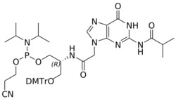 STA PHARMACEUTICAL US LLC&nbsp;(R)-SNA G(iBu) amidite | 5 g | InChIKey GIZOJVPZHAXHBF-KGRUAYADSA-N | MW 854.945761998