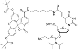 STA PHARMACEUTICAL US LLC&nbsp;5'-Fluorescein dT amidite | 200 mg | InChIKey CADOGPWQRZBAGJ-WTCNENMSSA-N | MW 1425.579761998