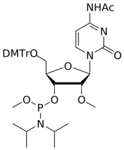 STA PHARMACEUTICAL US LLC&nbsp;2'-OMe C(Ac) OMe-amidite | 25 g | InChIKey NHLKBIREBJIEBF-XKZJCBTISA-N | MW 762.840761998