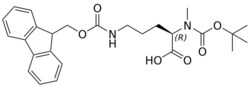 STA PHARMACEUTICAL US LLC&nbsp;Boc-D-N-Me-Orn(Fmoc)-OH | 25 g | CAS 2044710-03-2 | InChIKey CQODNRLCAAIRTG-JOCHJYFZSA-N