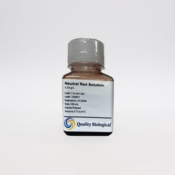 Quality Biological Inc Neutral Red Solution, Quantity: Each of 1