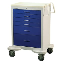 Lakeside Manufacturing Inc Classic Anesthesia Cart 6 Dwr.