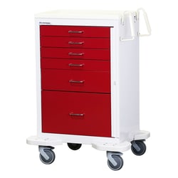 Lakeside Manufacturing Inc Classic Emer. Cart 6-Drw Brkwy