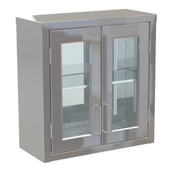 Lakeside Manufacturing Inc Wall Mounted 27" x 12" Cabinet with a Stainless