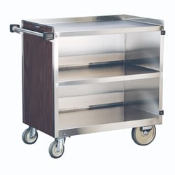 Lakeside Manufacturing Inc&nbsp;Enclosed Bussing Cart 3 Shelf