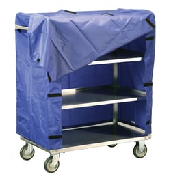 Lakeside Manufacturing Inc Linen Cart with Cover 21x50, Quantity: Each