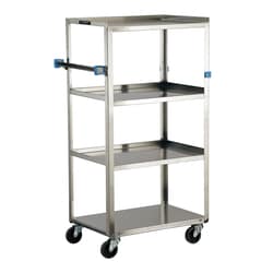 Lakeside Manufacturing Inc Linen Cart 4 Shelf 15x24