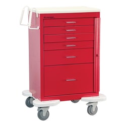 Lakeside Manufacturing Inc Classic Emer. Cart 6-Drw Brkwy