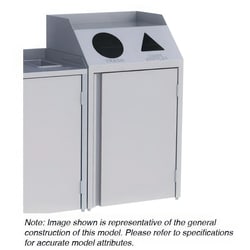 Lakeside Manufacturing Inc Front Waste Station 2x 23gal
