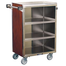 Lakeside Manufacturing Inc Enclosed Bussing Cart 4 Shelf
