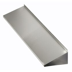 Lakeside Manufacturing Inc Wall Mounted Shelf, Stainless Steel, 16" x 48",