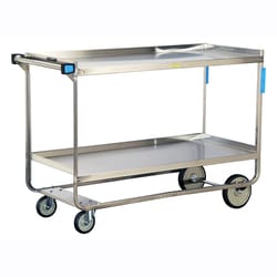 Lakeside Manufacturing Inc SS Utility Cart 2 Shelf 21x49
