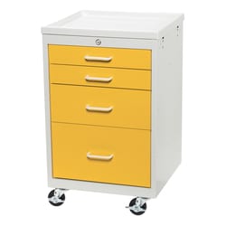 Lakeside Manufacturing Inc Specialty Mini Cart 4-Drw Lock