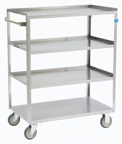 Lakeside Manufacturing Inc Linen Cart 4 Shelf 21x33