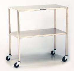 Lakeside Manufacturing Inc Instrument Table w/Shelf 24x36
