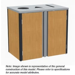 Lakeside Manufacturing Inc Top Waste Station 2x 23gal Cap