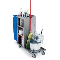 Lakeside Manufacturing Inc Fixed Platform Housekeep Cart