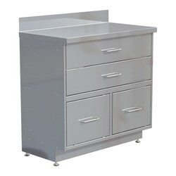 Lakeside Manufacturing Inc Stainless Steel Stationary Storage Cabinet with