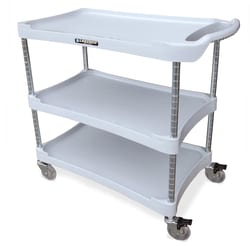 Lakeside Manufacturing Inc Plastic UtilCart Adj Mid Shelf