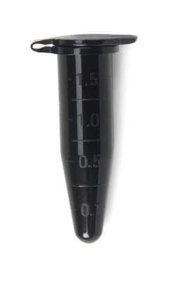 Vee Gee&nbsp;Microfuge Tube 1.5mL Blk PK500