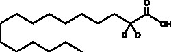 Cayman Chemical&nbsp;Palmitic Acid-d2, Purity: ≥98% deuterated forms (d1-d2), CAS: 62689-96-7, 250 mg