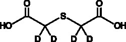 Cayman Chemical&nbsp;Thiodiglycolic Acid-d4, Purity: ≥99% deuterated forms (d1-d4), CAS: 132090-51-8, 5 mg