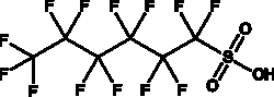 Cayman Chemical&nbsp;Perfluorohexanesulfonic Acid, Purity: ≥95%, CAS: 355-46-4, 250 mg