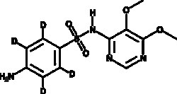 Cayman Chemical&nbsp;Sulfadoxin-d4, Purity: ≥99% deuterated forms (d1-d4), CAS: 1330266-05-1, 5 mg