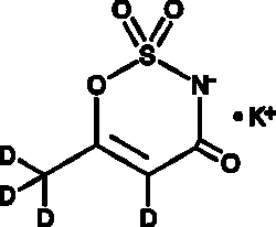 Cayman Chemical Acesulfame-d4potasIum salt 1mg
