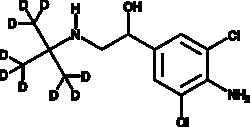 Cayman Chemical&nbsp;Clenbuterol-d9, Purity: ≥99% deuterated forms (d1-d9), CAS: 129138-58-5, 10 mg
