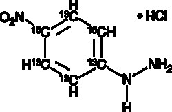 Cayman Chemical&nbsp;13C6-4-NItrophenylhydrazIn 1mg
