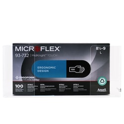 Research Products International Corp Acrylic Glove Dispenser