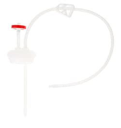 Foxx Life Sciences EZBiopure Titanium Round Bottle Cap Assembly, MTO, 500mL, Single Use Technology with C-Flex Tubing, Plug and GL45 VersaCap, 20/CS, Sterile