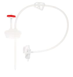 Foxx Life Sciences&nbsp;EZBiopure Titanium Round Bottle Cap Assembly, MTO, 500mL, Single Use Technology with Pureweld Tubing, Luer and GL45 VersaCap, 20/CS, Sterile