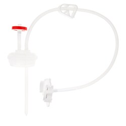 Foxx Life Sciences&nbsp;EZBiopure Titanium Round Bottle Cap Assembly, MTO, 250mL, Single Use Technology with Pureweld Tubing, Plug and GL45 VersaCap, 20/CS, Sterile