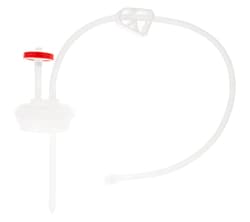 Foxx Life Sciences&nbsp;EZBiopure Titanium Round Bottle Cap Assembly, MTO, 125mL, Single Use Technology with EZLabpure&trade; Tubing, Luer and GL45 VersaCap, 20/CS, Sterile