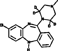 Cayman Chemical ClozapIn-d4 500ug, Quantity: Each of 1