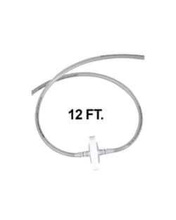 Foxx Life Sciences&nbsp;EZBio Vactrap S Tubing Extension, 12 feet (12'), with 0.2 µm PTFE Inline Vent Filter, Sterile, 1/EA